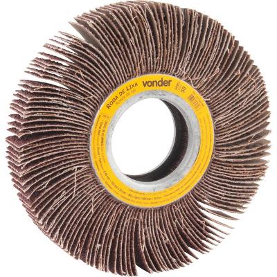 Roda de Lixa 150x25mm sem Haste G50 - Vonder
