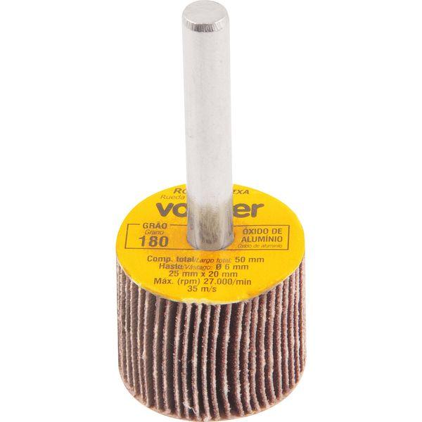 Roda de Lixa 25x20mm com Haste G180 Vonder - 1