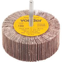 Roda de Lixa 80x30mm com Haste G180 Vonder - 1