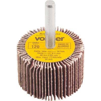 Roda de Lixa 40x25mm com Haste G120 - Vonder