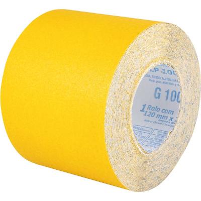 Lixa Papel em Rolo LP100 120 mmx25m G100 Vonder