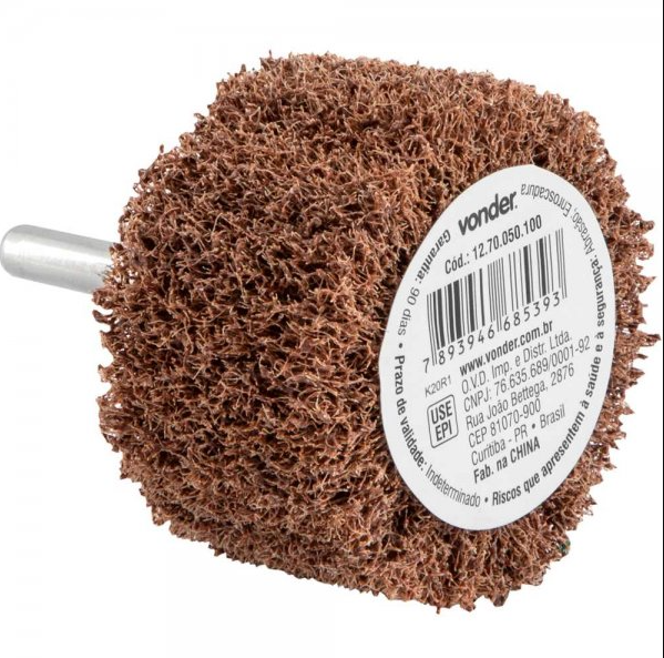 Roda Com Haste Para Acabamento 60X50mm G100 Vonder - 1