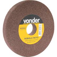 Rebolo Reto 6"X3/4" Médio Vonder - 1