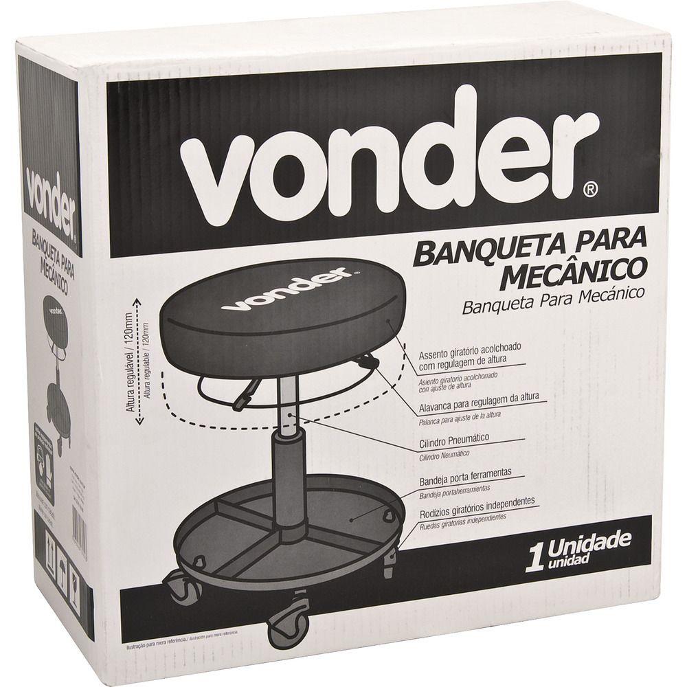 Banqueta para mecânico giratório Vonder - 2