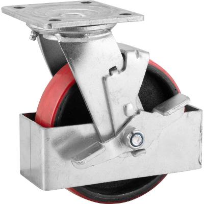Roda Dianteira 150mmX40mm em Poliuretano - Vonder