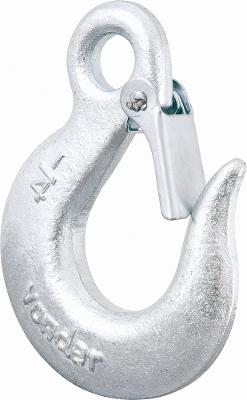 Gancho olhal fixo 3/8" 1,5t c/ trava leve galvanizado Vonder