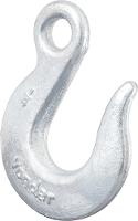 Gancho olhal fixo 3/8" 1,0t s/ trava leve galvanizado Vonder - 1