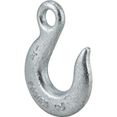 Gancho olhal fixo 1/4" 0,8t s/ trava leve galvanizado Vonder