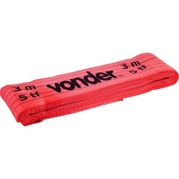 Cinta Elevação de Carga Vonder 7:1 3 metros 5 Toneladas - 5