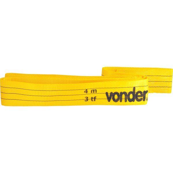 Cinta Elevação de Carga Vonder 7:1 4 metros 2 Toneladas - 3