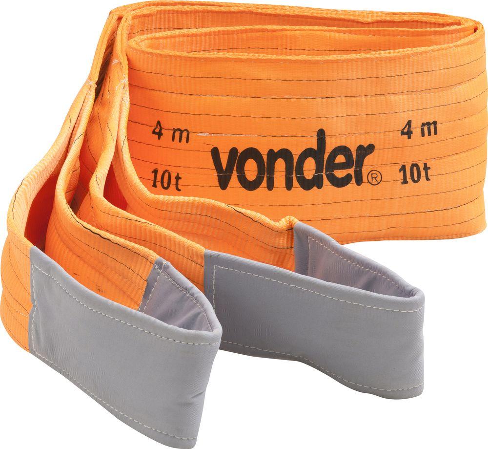 Cinta elevação de carga 10tx4,0m laranja ce1040 - Vonder - 2