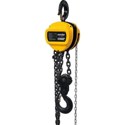 Talha manual corrente 5,0 ton elevação 3,0m Vonder Plus