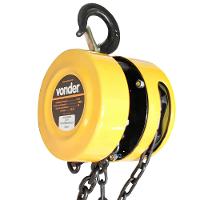 Talha Manual 1 Ton Vonder com Corrente 5 Metros e Gancho - 6