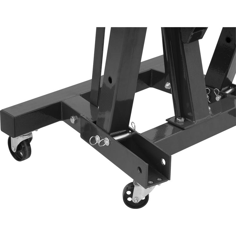 Guincho hidráulico 1,0t dobrável com prolongador Vonder - 7