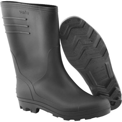 Bota PVC Preta Cano Médio sem Forro 37  - Vonder