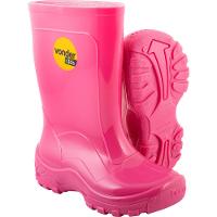 Bota Infantil Rosa PVC com Forro Tam. 30/31 Vonder - 1