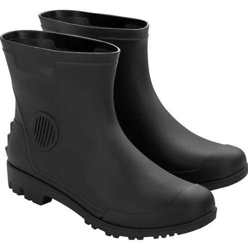 Bota (Ab) Pvc 38 Preta C3/4 Sf Vonder - 1