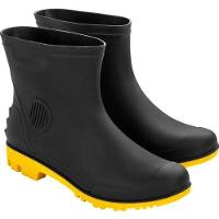 Bota (Ak) Pvc 43 Preta/Amarela C3/4 Cf Vonder - 1