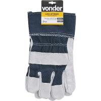 Luva mista 7cm palma raspa dorso jeans ca29890 Vonder - 2