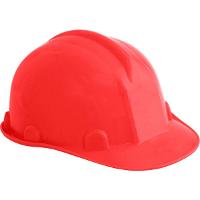 Capacete Aba Frontal Vermelho Carneira Plastica Vonder - 1
