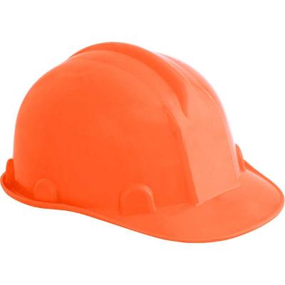 Capacete Aba Frontal Laranja Com Carneira Plastica Classe B 
