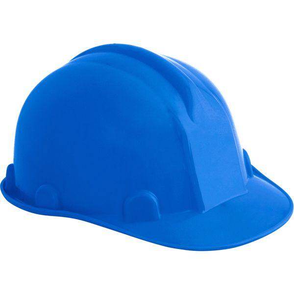 Capacete Aba Frontal Azul Carneira Plastica Vonder - 1