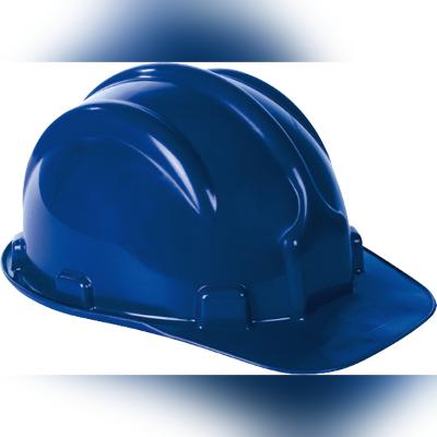 Capacete Aba Frontal Azul Carneira Plastica Vonder