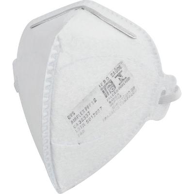 Respirador Descartável Rdv2101 Pff2 Branco Dobrável Sem Válv