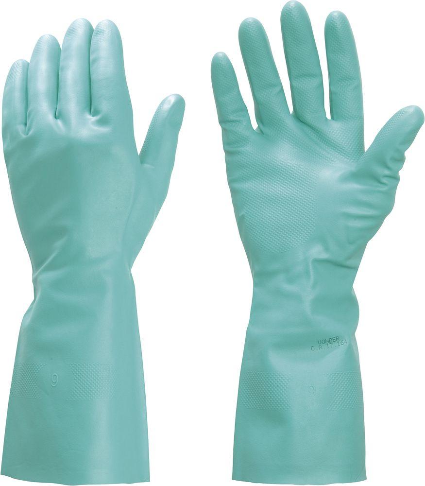 Luva nitrílica xg verde com forro ca17164 Vonder - 1