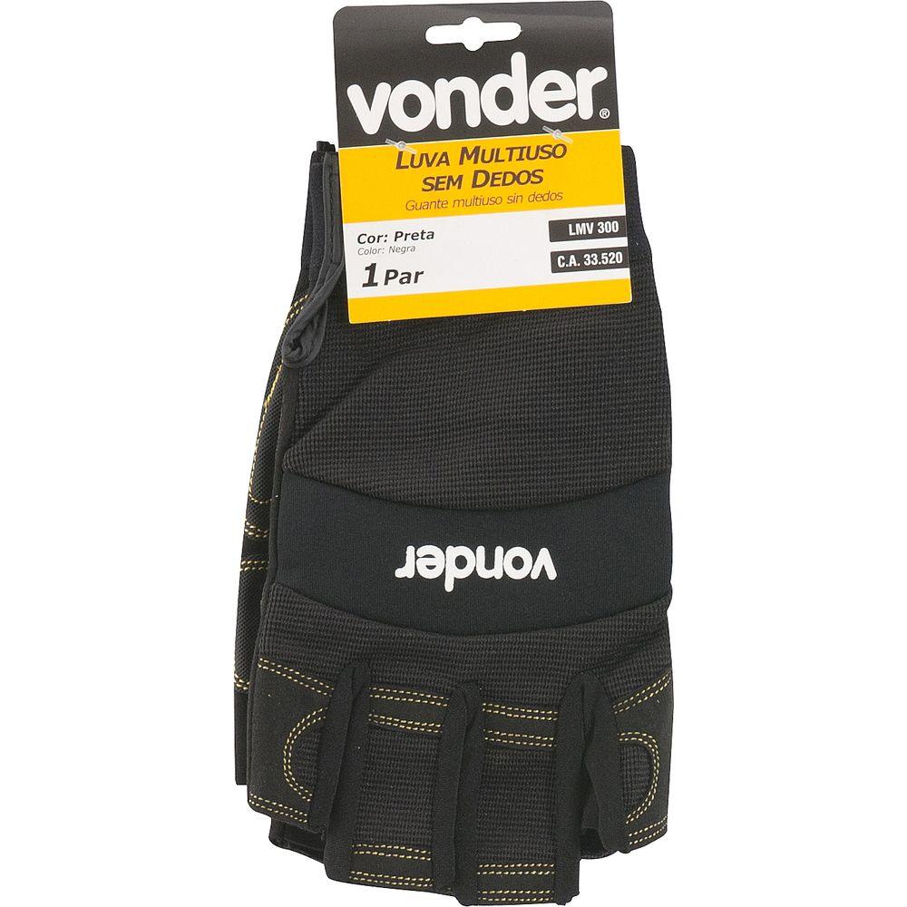 Luva multiuso g sem dedos lmv300 ca33520 Vonder - 2