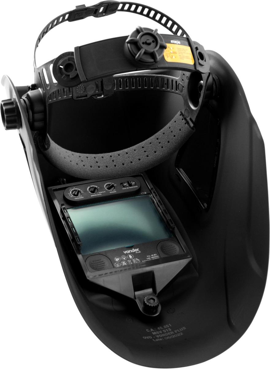 Máscara Escurecimento Automático Visor Lateral 5 A 13 Vonder - 4