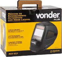 Máscara Escurecimento Automático Visor Lateral 5 A 13 Vonder - 5