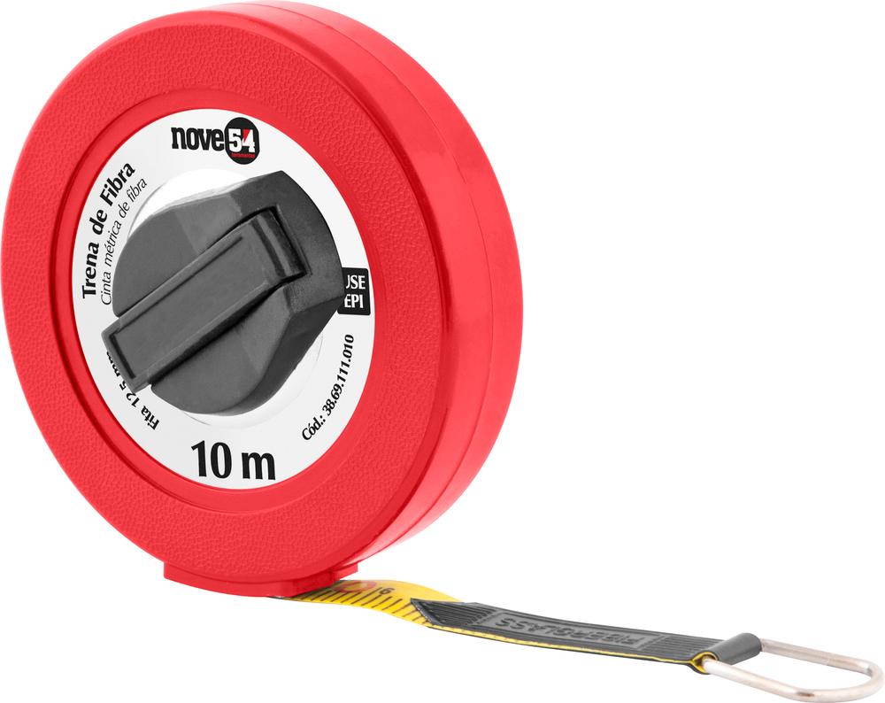 Trena fibra 10mx12,5mm longa fechada - Nove54 - 1