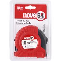 Trena aço 10mx25mm curta emborrachado - Nove54 - 3