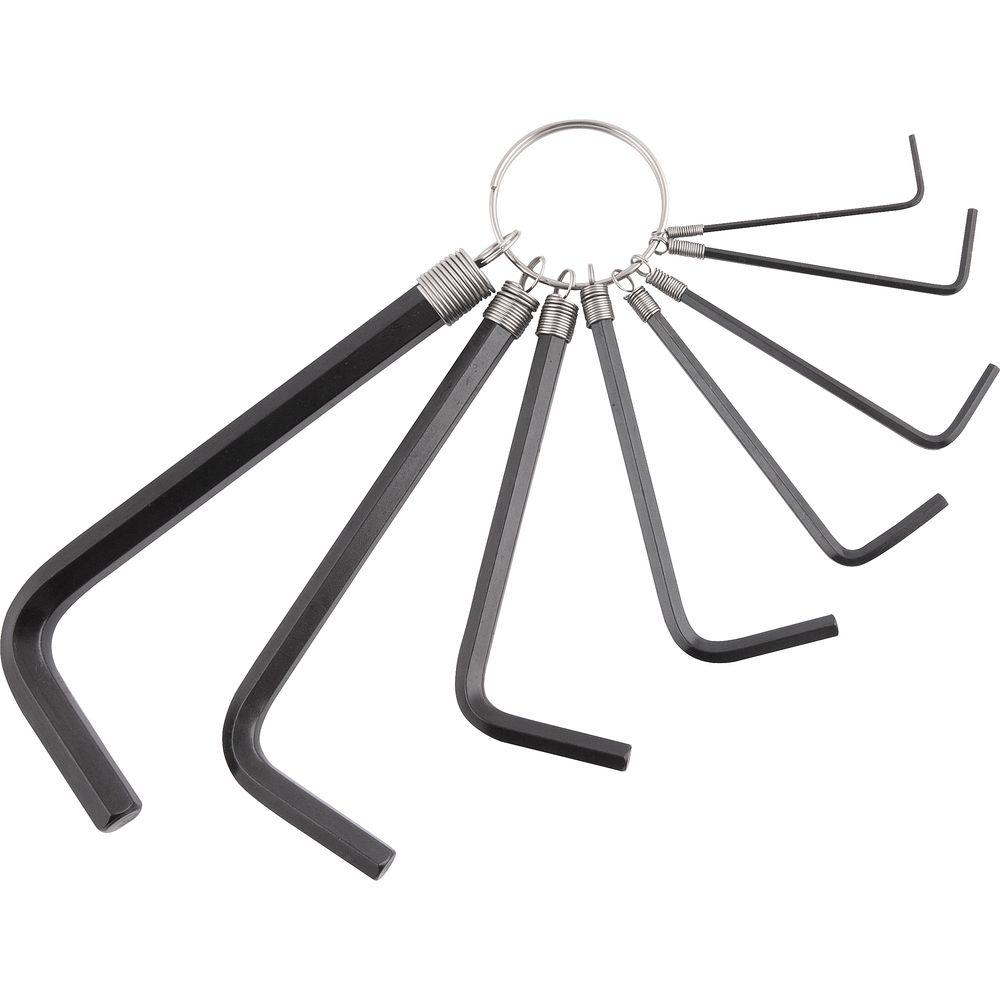 Jogo de Chaves Allen 1,5mm à 8mm com Argola 8 Peças - Nove54 - 1