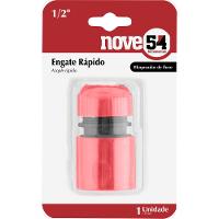 Engate Rápido Jardim 1/2  Plástico Com Bloqueador - Nove54 - 2
