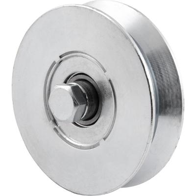 Roldana para portão 2.1/2" tipo V em aço zincado - Vonder