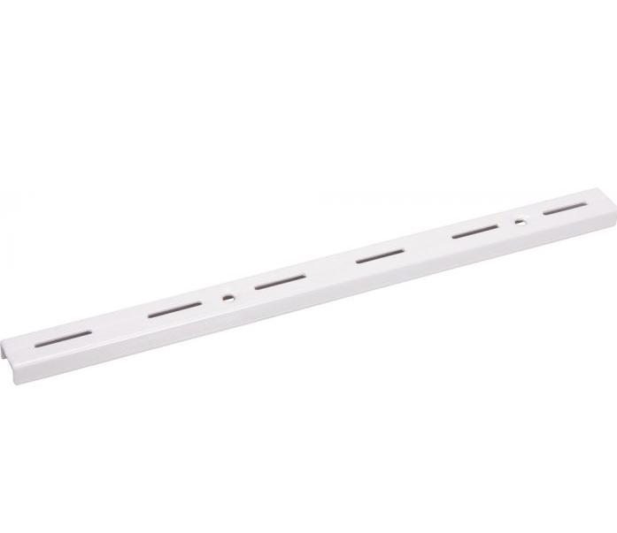 Trilho Branco 1 M sem Suporte Prateleira Vonder - 1