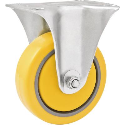 Rodizio Fixo 3  Média 50kg Núcleo Pvc Poliuretano Rf803 - Vo