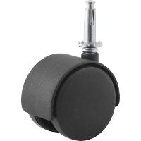 Rodizio Giratório Duplo 40mm 20kg Nylon Cone 8x38mm Vonder - 1