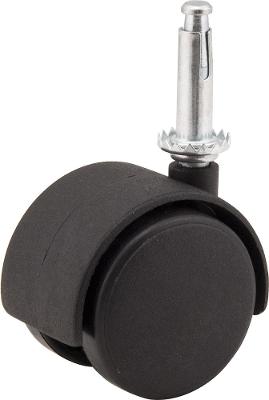 Rodizio Giratório Duplo 50mm 25kg Nylon Cone 8x38mm Vonder