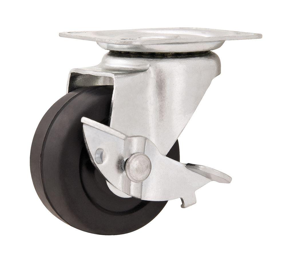 Rodizio Giratório Freio 2 Leve 25kg Chapa Borrac Vonder - 1