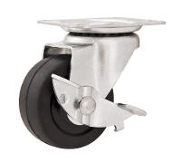 Rodizio Giratório Freio 2 Leve 25kg Chapa Borrac Vonder - 1