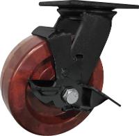 Rodizio Giratório com Freio 6'' Celeron Industrial Vonder - 1