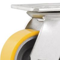 Rodizio Giratório 8 Média 350kg Ferro Fundido Poliur Vonder