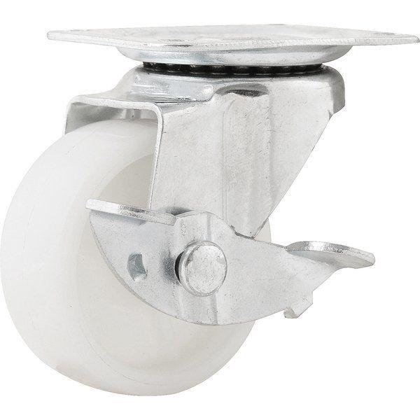 Rodizio giratório c/ freio 2" médio 25kg nylon gf602 Vonder - 1