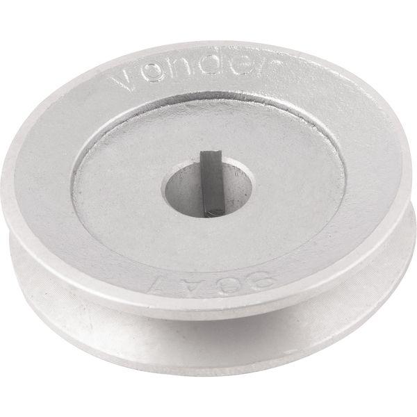 Polia Alumínio 1 Canal Perfil A 90mm com Furo 3/4" - Vonder - 2