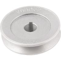 Polia Alumínio 1 Canal Perfil A 90mm com Furo 3/4" - Vonder - 2