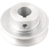 Polia Alumínio 1 Canal Perfil A 70mm com Furo 3/4" Vonder - 1