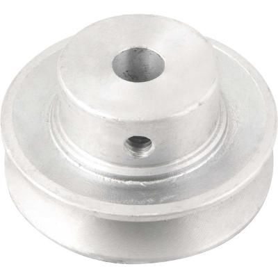 Polia Alumínio 1 Canal Perfil A 70mm com Furo 1/2" - Vonder